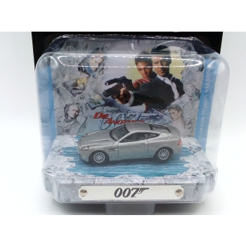 2002 Aston Martin V12 Vanquish 007 Die Another Day - 60 years of Bond set - skala 1:64 - Johnny Lightning